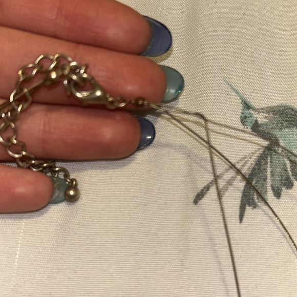 VINTAGE 3 LAYER BEADED CHOKER NECKLACE - Picture 3 of 3